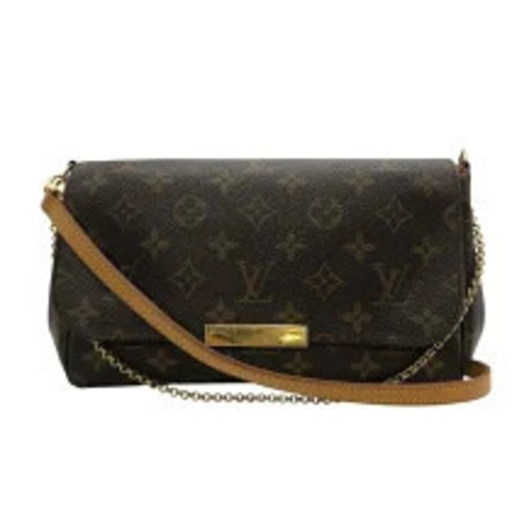 Louis Vuitton Favorite Brown Monogram Canvas Shoulder Bag